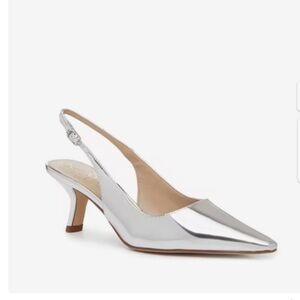Sam Edelman Silver Bianca Pumps
